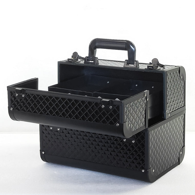 Professional Makeup Case With Makeup Artist, Multi-Function Storage, Portable Pull Rod Pi-Mart