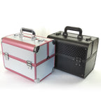 Professional Makeup Case With Makeup Artist, Multi-Function Storage, Portable Pull Rod Pi-Mart