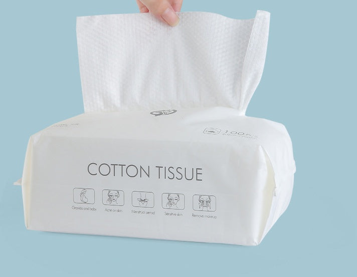 Disposable Removable Face Towel Cotton Soft Towel Pi-Mart