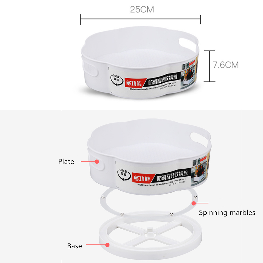New Multifunctional Non-Slip Rotating Storage Box Pi-Mart