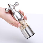Pepper Mill Gadgets Pepper and Salt Grinder Grinding 4 Color Garlic Grinding Spice Grinder Kitchen Creative Tools BBQ Accessory Pi-Mart
