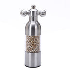 Pepper Mill Gadgets Pepper and Salt Grinder Grinding 4 Color Garlic Grinding Spice Grinder Kitchen Creative Tools BBQ Accessory Pi-Mart