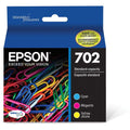 EPSON T702 DURABrite Ultra Genuine Ink Standard Capacity Color Combo Pack