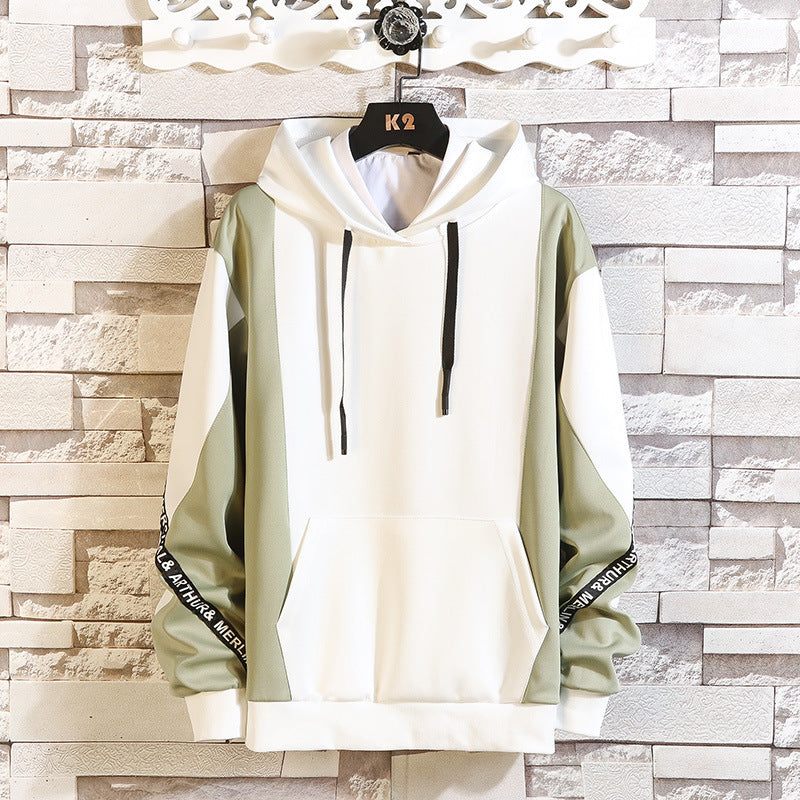New Sweater Men's Jacket Fall Youth Student Trend Loose Casual Hooded Pullover Pi-Mart