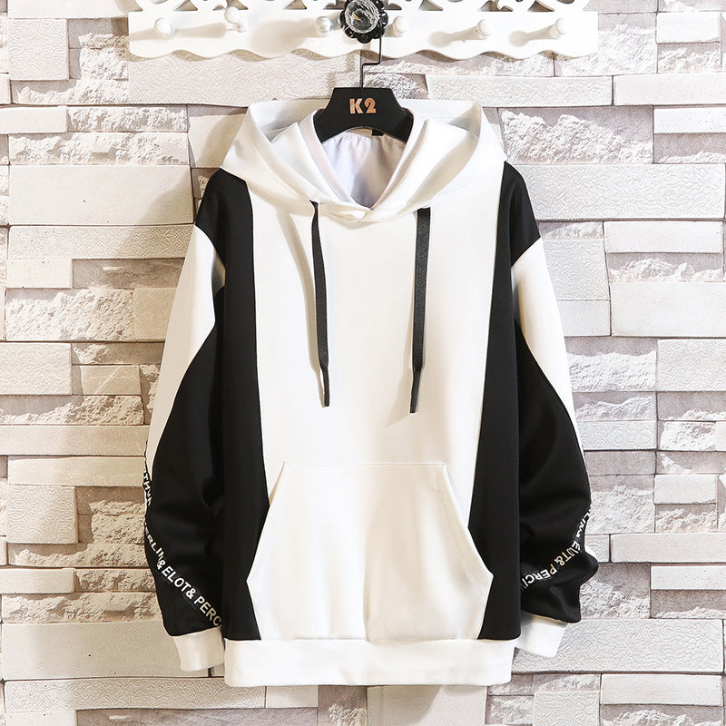 New Sweater Men's Jacket Fall Youth Student Trend Loose Casual Hooded Pullover Pi-Mart