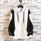 New Sweater Men's Jacket Fall Youth Student Trend Loose Casual Hooded Pullover Pi-Mart