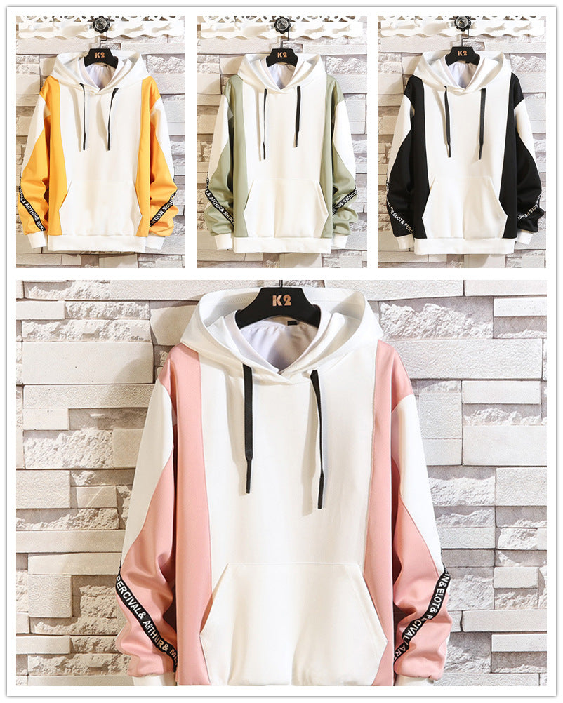 New Sweater Men's Jacket Fall Youth Student Trend Loose Casual Hooded Pullover Pi-Mart