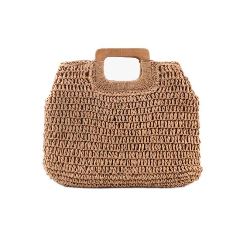 Straw Bag Beach Bag Handbag Handbag Pi-Mart