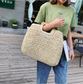 Straw Bag Beach Bag Handbag Handbag Pi-Mart