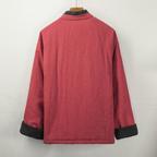 Cotton and linen Hanfu cotton-padded jacket