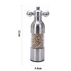 Pepper Mill Gadgets Pepper and Salt Grinder Grinding 4 Color Garlic Grinding Spice Grinder Kitchen Creative Tools BBQ Accessory Pi-Mart