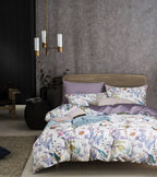 Satin Long-Staple Cotton Printing Four-Piece Digital Printing Quilt Cover Sheet Long-Staple Cotton Four-Piece Set Pi-Mart