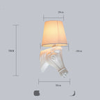 Horse Head Wall Lamp Living Room Modern Minimalist Creative Horse Head Lamp Bedroom Aisle Lootquake LLC