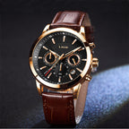 Men Fashion Sport Quartz Clock Mens Watches Pi-Mart