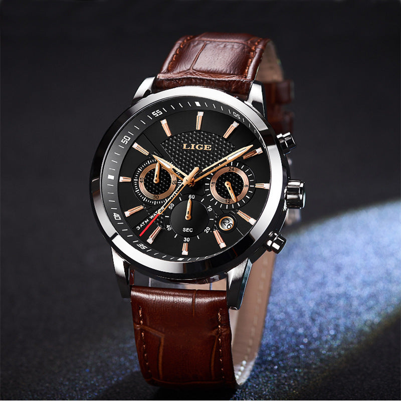 Men Fashion Sport Quartz Clock Mens Watches Pi-Mart