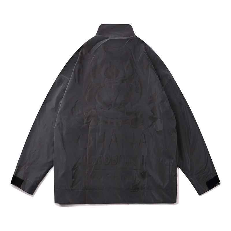 Loose Blouse Autumn Function Colorful Workwear Jacket
