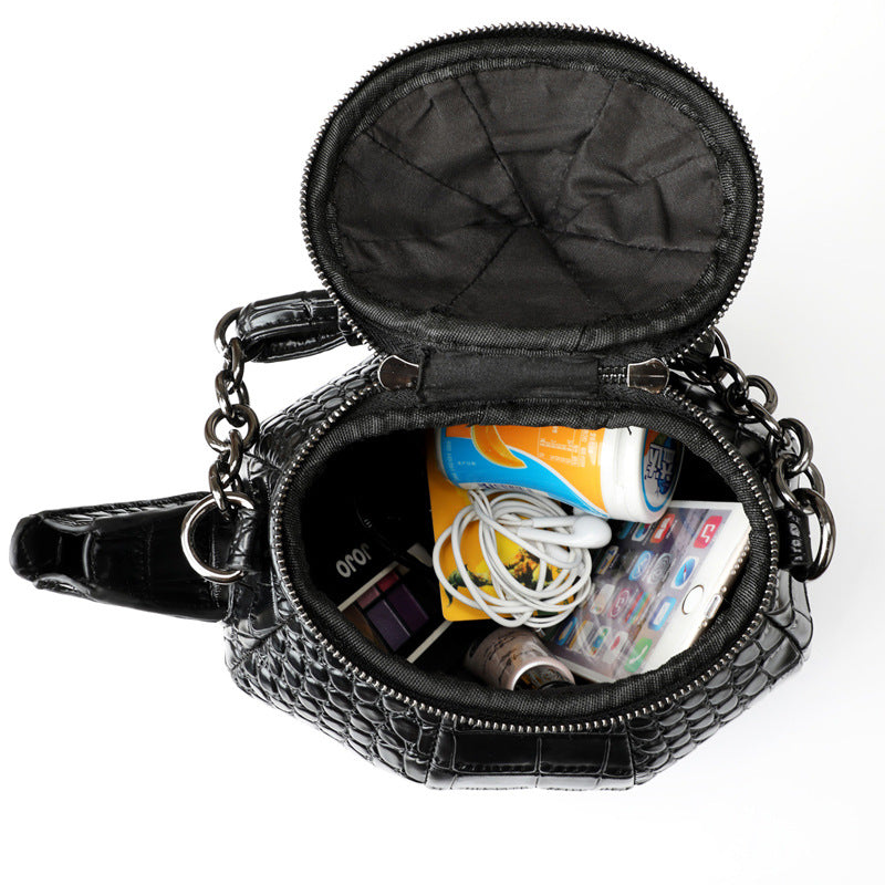 Women Bag 3D Vintage Casual Tote Top-Handle Women Messenger Bags Shoulder student Handbag Purse Wallet Leather New Pi-Mart