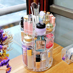 Rotating Cosmetic Storage Box Acrylic