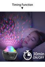Led Starry Sky Light Rotating Romantic Laser Projection Lamp Pi-Mart