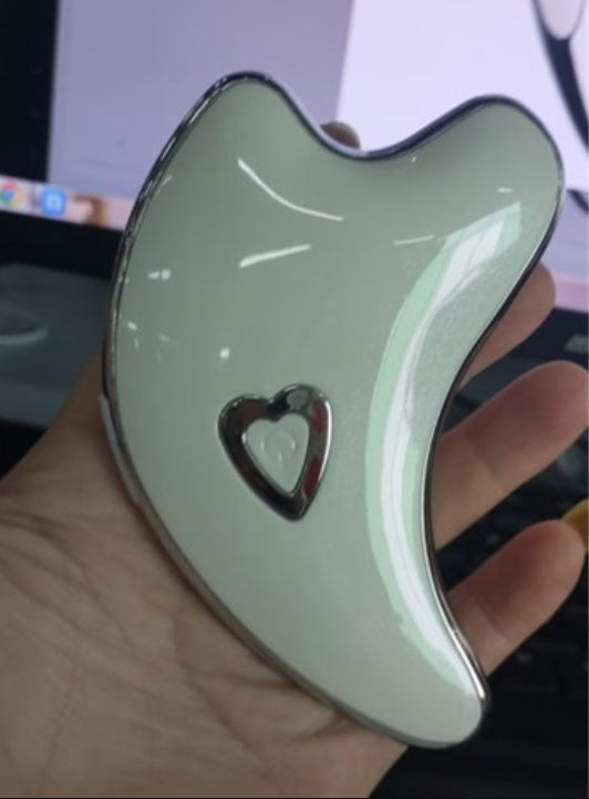 Gua Sha Scraper Facial Massager Face Lifting Slimming LED Light Microcurrent Skin Rejuvenation Electric Body Gouache Massage Lootquake LLC