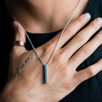 Rectangle Pendant Necklace - SJB-DIAMOND ELITES