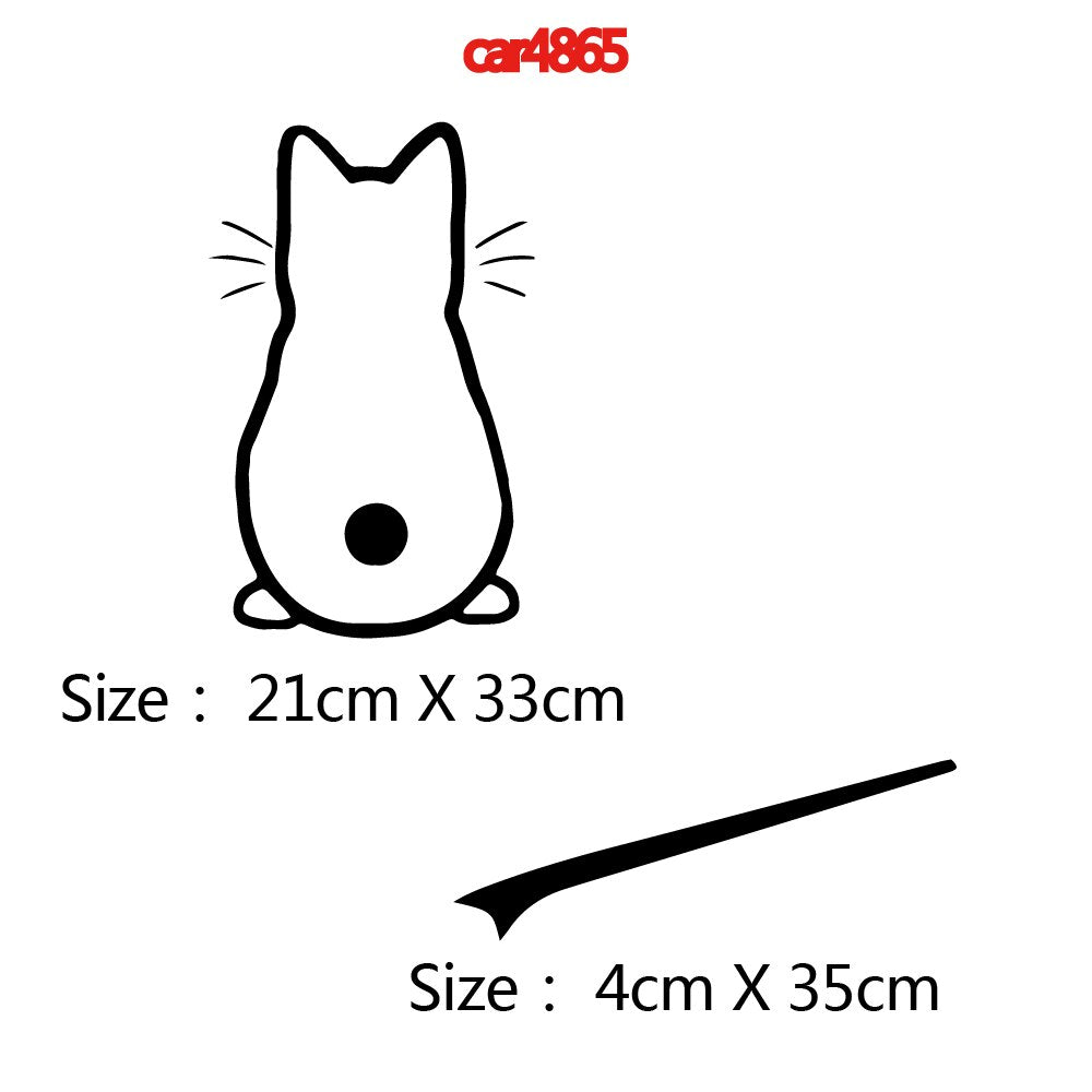 Cat Car Stickers - SJB-DIAMOND ELITES