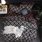 One Piece Set Of Cotton Four-Color Pure Cotton Simple Duvet Cover Bed Sheet Pi-Mart
