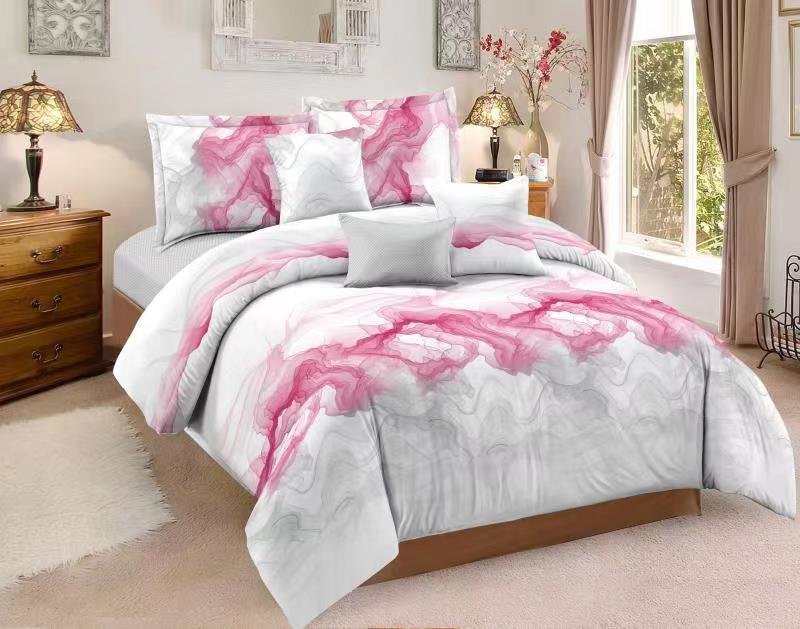Hot Selling Bedding Abstract Art Ink Quilt Cover Pillow Case No Sheet Set Pi-Mart