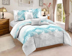 Hot Selling Bedding Abstract Art Ink Quilt Cover Pillow Case No Sheet Set Pi-Mart