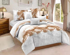 Hot Selling Bedding Abstract Art Ink Quilt Cover Pillow Case No Sheet Set Pi-Mart