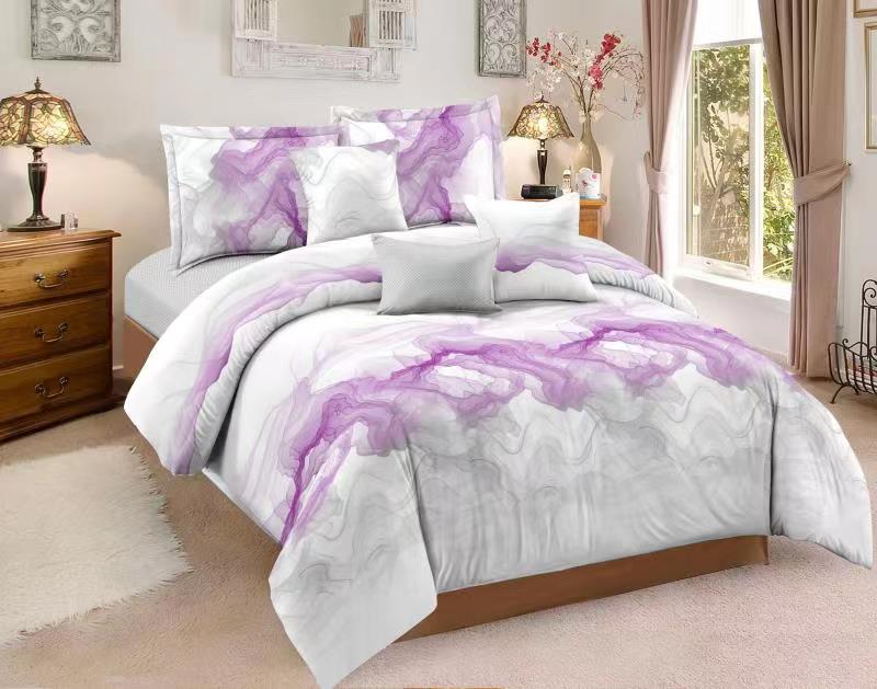Hot Selling Bedding Abstract Art Ink Quilt Cover Pillow Case No Sheet Set Pi-Mart