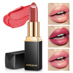 Shiny Metallic Lipstick Pearlescent Color Temperature Change Lipstick Gilt Lipstick Pi-Mart