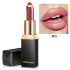 Shiny Metallic Lipstick Pearlescent Color Temperature Change Lipstick Gilt Lipstick Pi-Mart