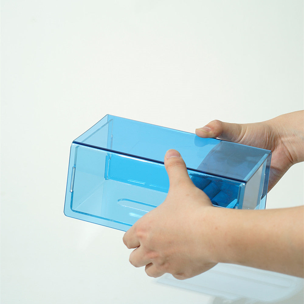 Glare Acrylic Paper Tissue Box Nordic Symphony Minimalist Pearly Luster Tissue Box