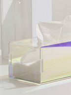 Glare Acrylic Paper Tissue Box Nordic Symphony Minimalist Pearly Luster Tissue Box