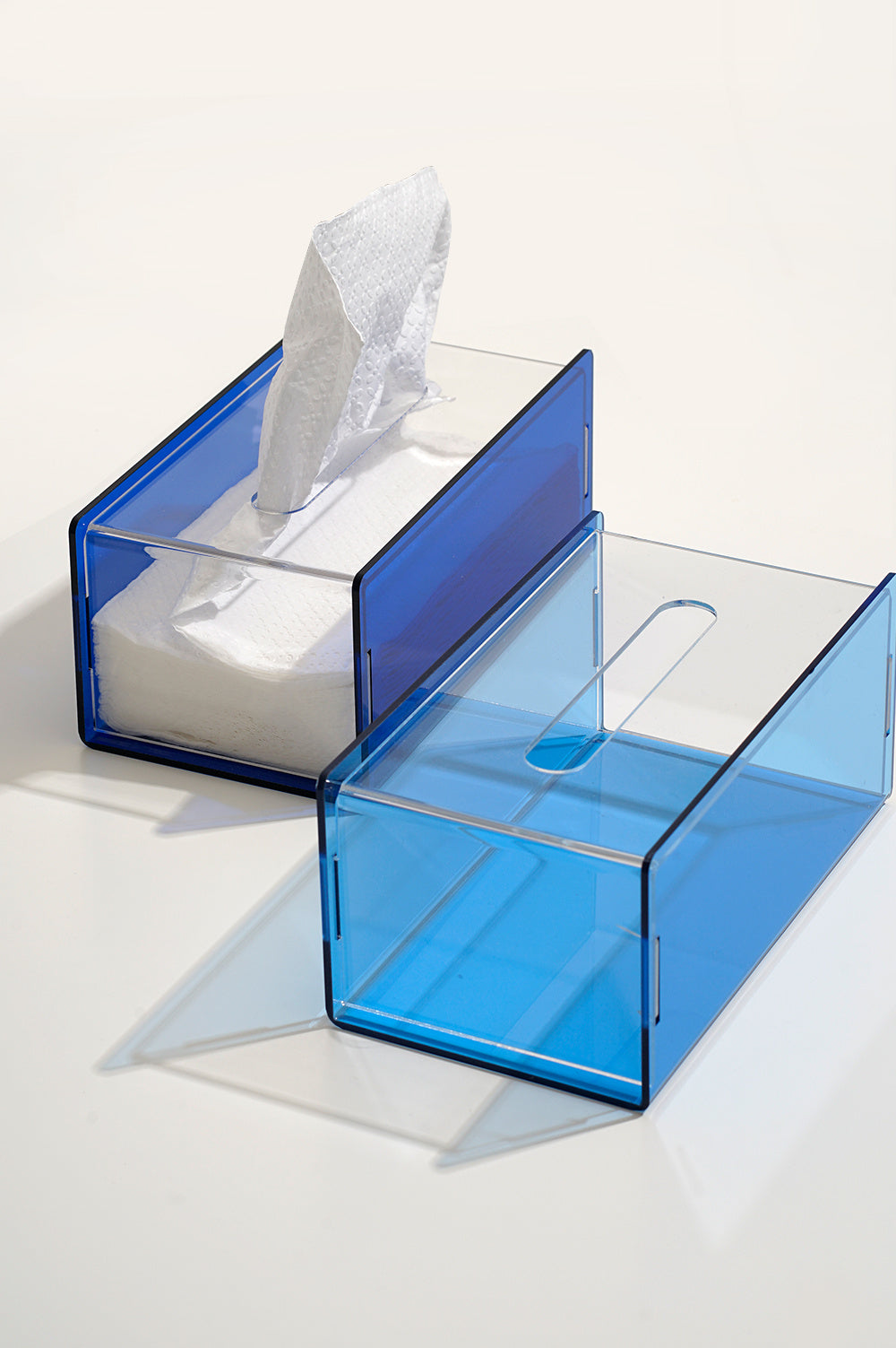 Glare Acrylic Paper Tissue Box Nordic Symphony Minimalist Pearly Luster Tissue Box