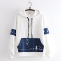 Sweater Girl Student Autumn And Winter Girl Plus Fleece Jacket College Style Pi-Mart
