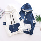 Sweater Girl Student Autumn And Winter Girl Plus Fleece Jacket College Style Pi-Mart