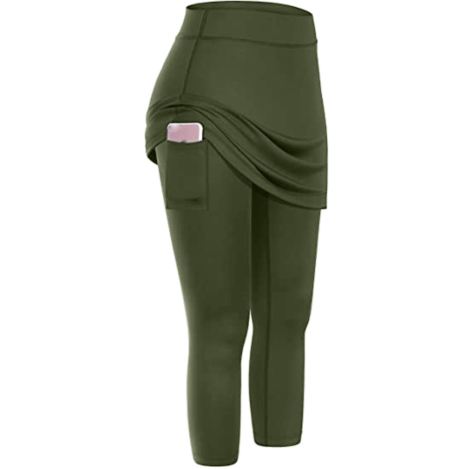 Casual Pocket Sports Fitness Running Yoga Tennis Skirt Pi-Mart
