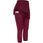 Casual Pocket Sports Fitness Running Yoga Tennis Skirt Pi-Mart