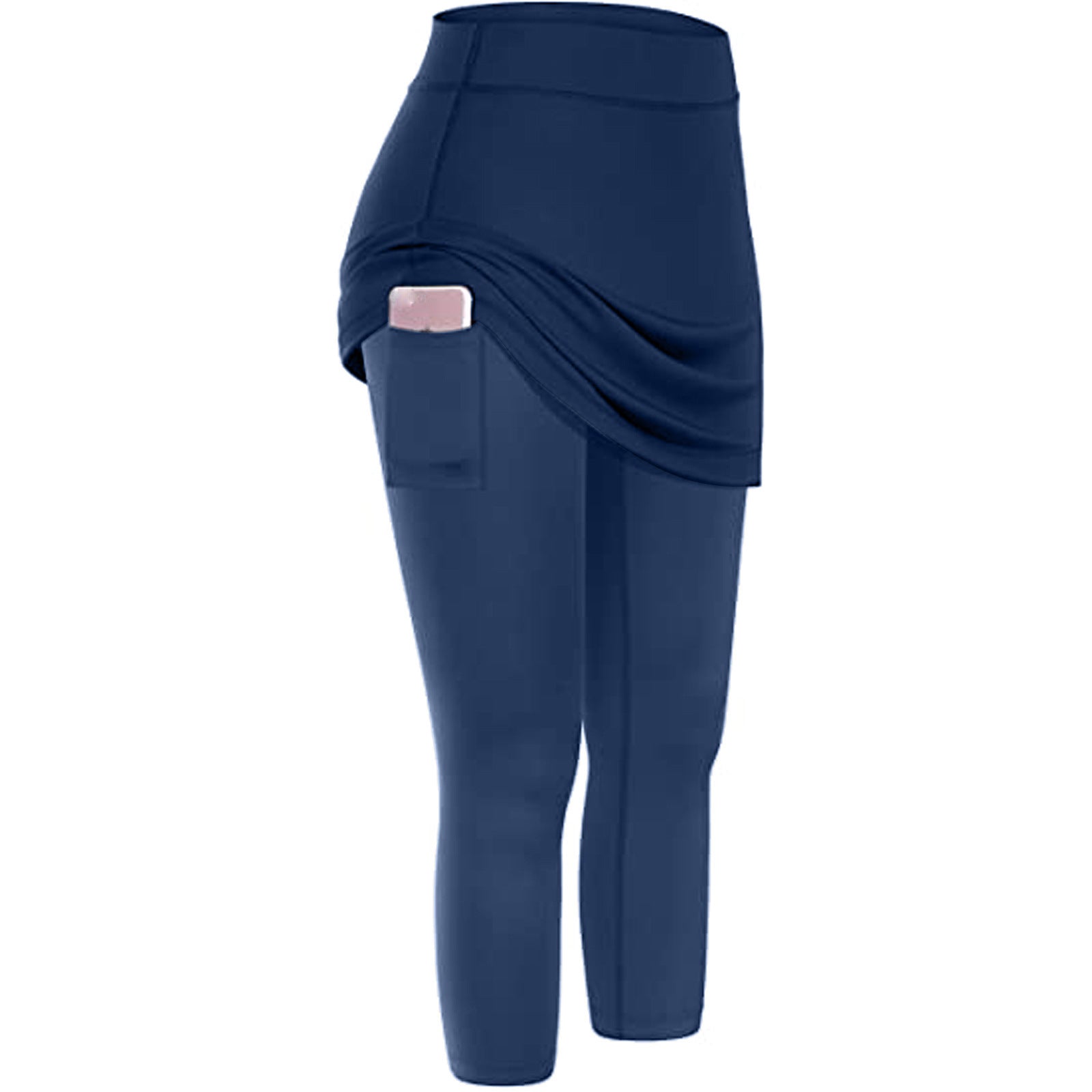 Casual Pocket Sports Fitness Running Yoga Tennis Skirt Pi-Mart