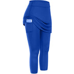 Casual Pocket Sports Fitness Running Yoga Tennis Skirt Pi-Mart