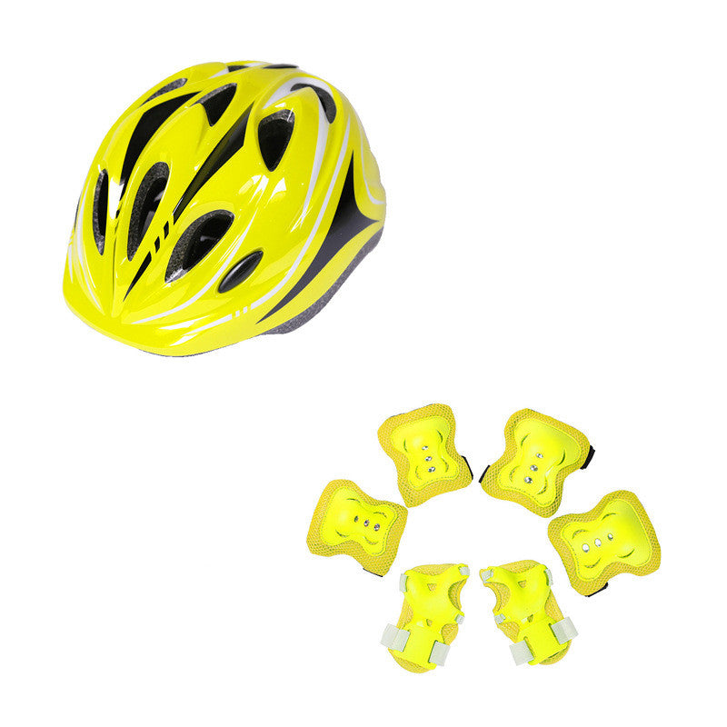 Children's roller skating helmet skating roller skating skates skateboard bike riding size adjustable sports cap Lootquake LLC