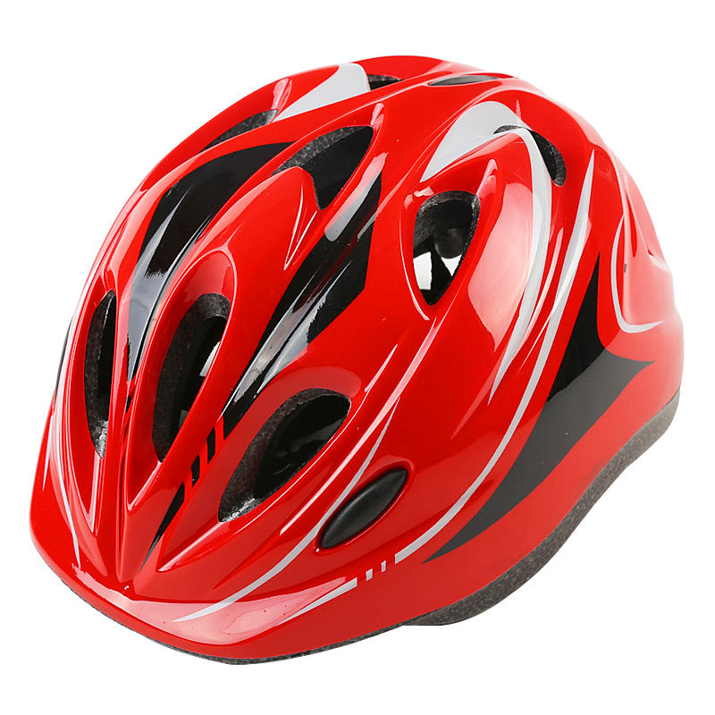Children's roller skating helmet skating roller skating skates skateboard bike riding size adjustable sports cap Lootquake LLC