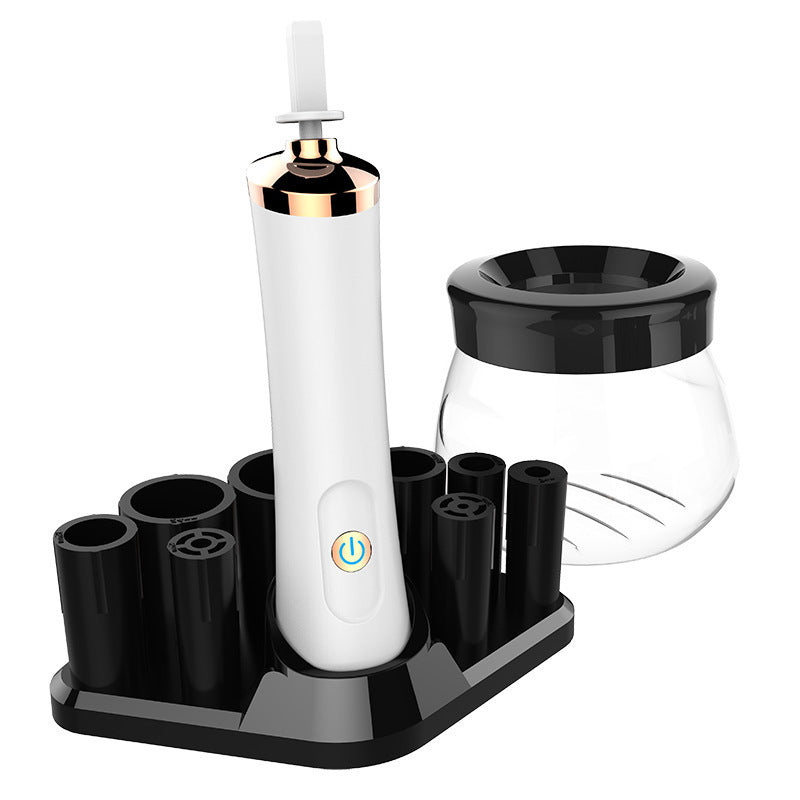 Electric Makeup Brush Cleaner Automatic Drying Electric Brush Charger Brush Cleaning Brush Quick Drying Pi-Mart