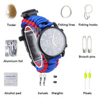 Outdoor Survival Compass Watch Car Emergency Pi-Mart