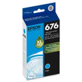 Replacement T676XL220 Cyan Ink Cartridge for Epson WP-4520 / WP-4533 / WP-4010 Printer Models