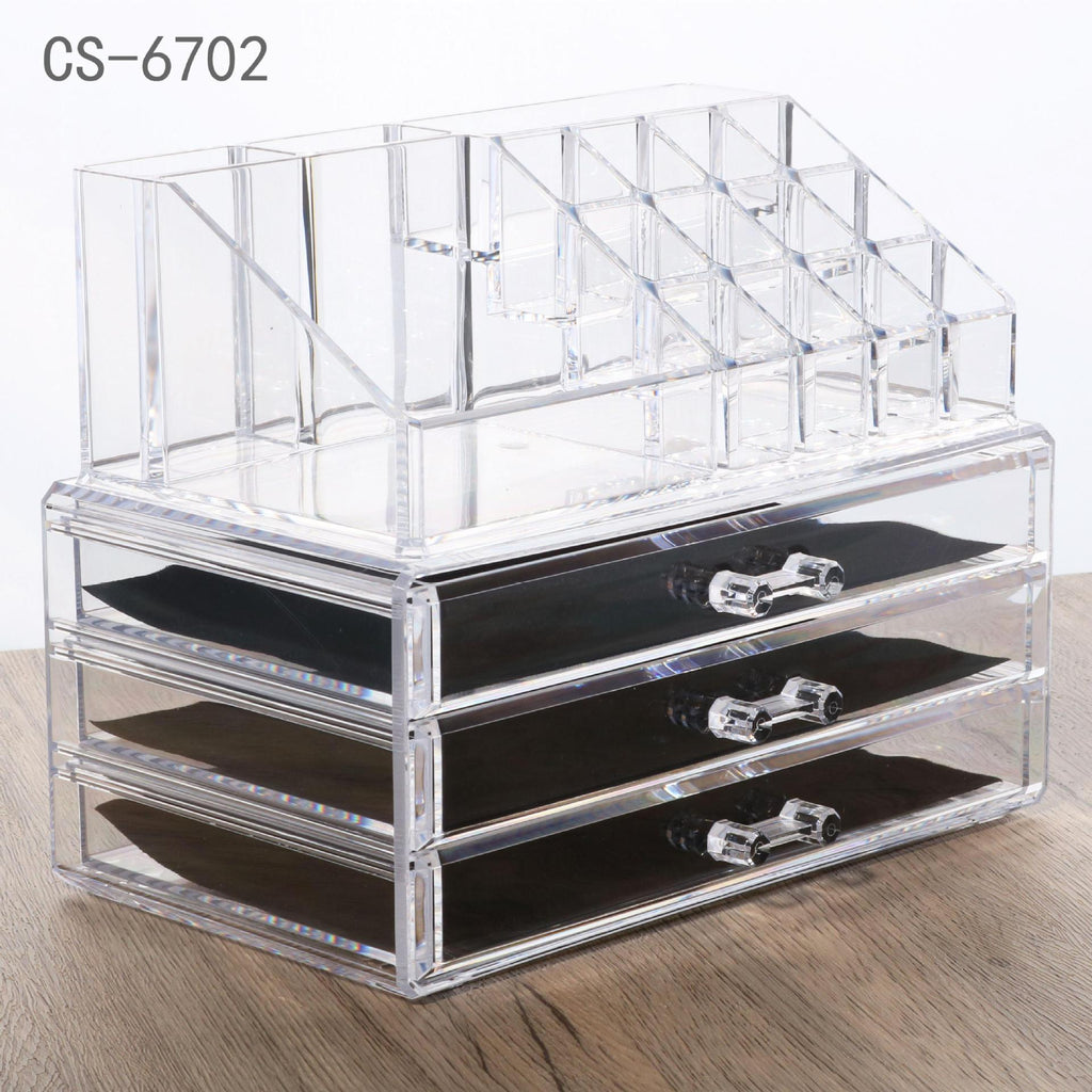 Makeup Brush Storage Box Storage And Sorting Drawer Desktop Storage Box Sorting Box Dressing Table Storage Box