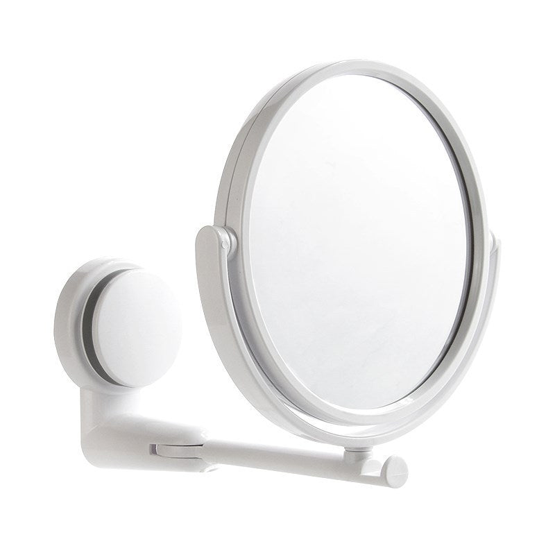Punch-Free Wall Hanging Rotating Makeup Mirror Pi-Mart