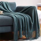 Sofa Blankets, Blankets, Blankets, Pineapple Grid Knitted Blankets Pi-Mart